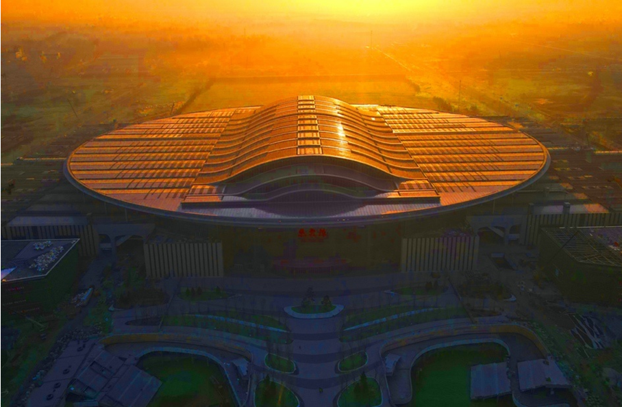 an aerial view of the Xiong’an Railway Station.png an aerial view of the Xiong’an Railway Station.png