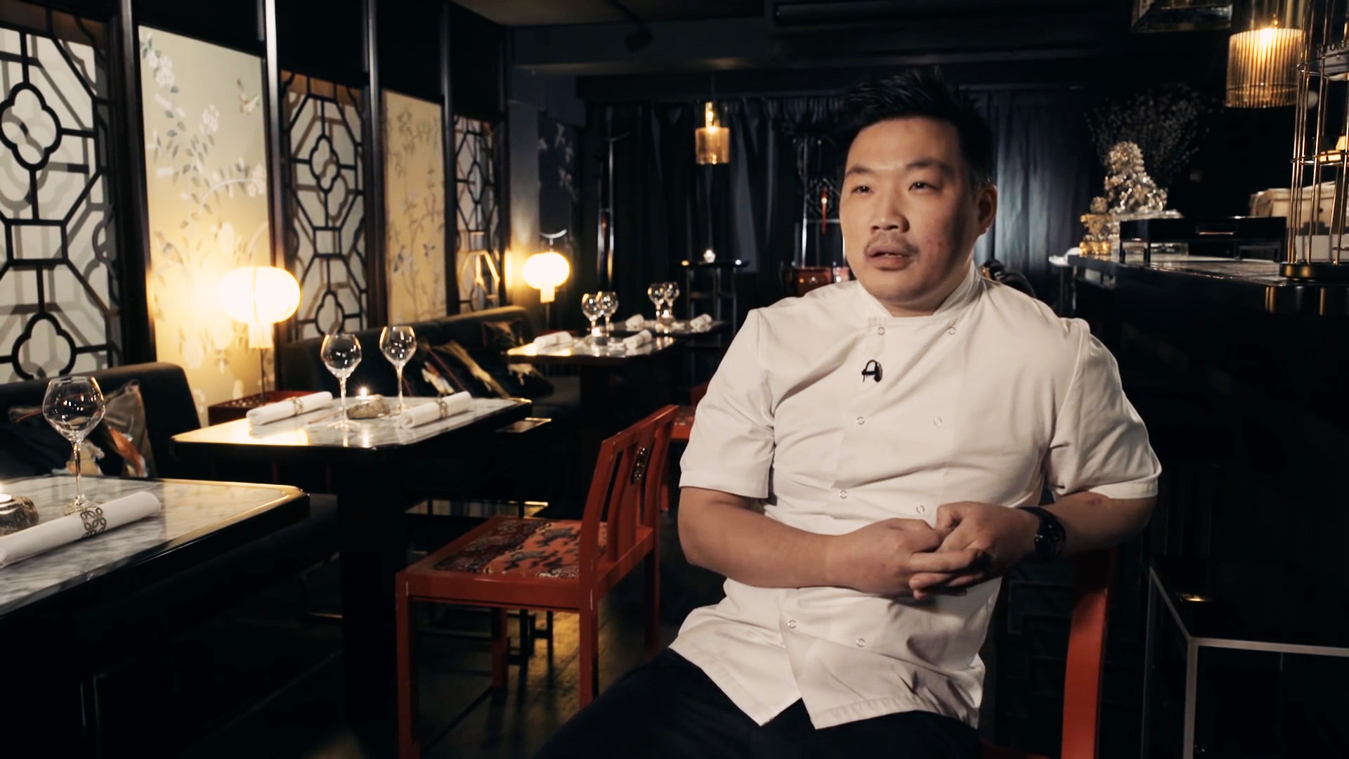 Andrew Wong in his restaurant, which he opened nine years ago..jpeg